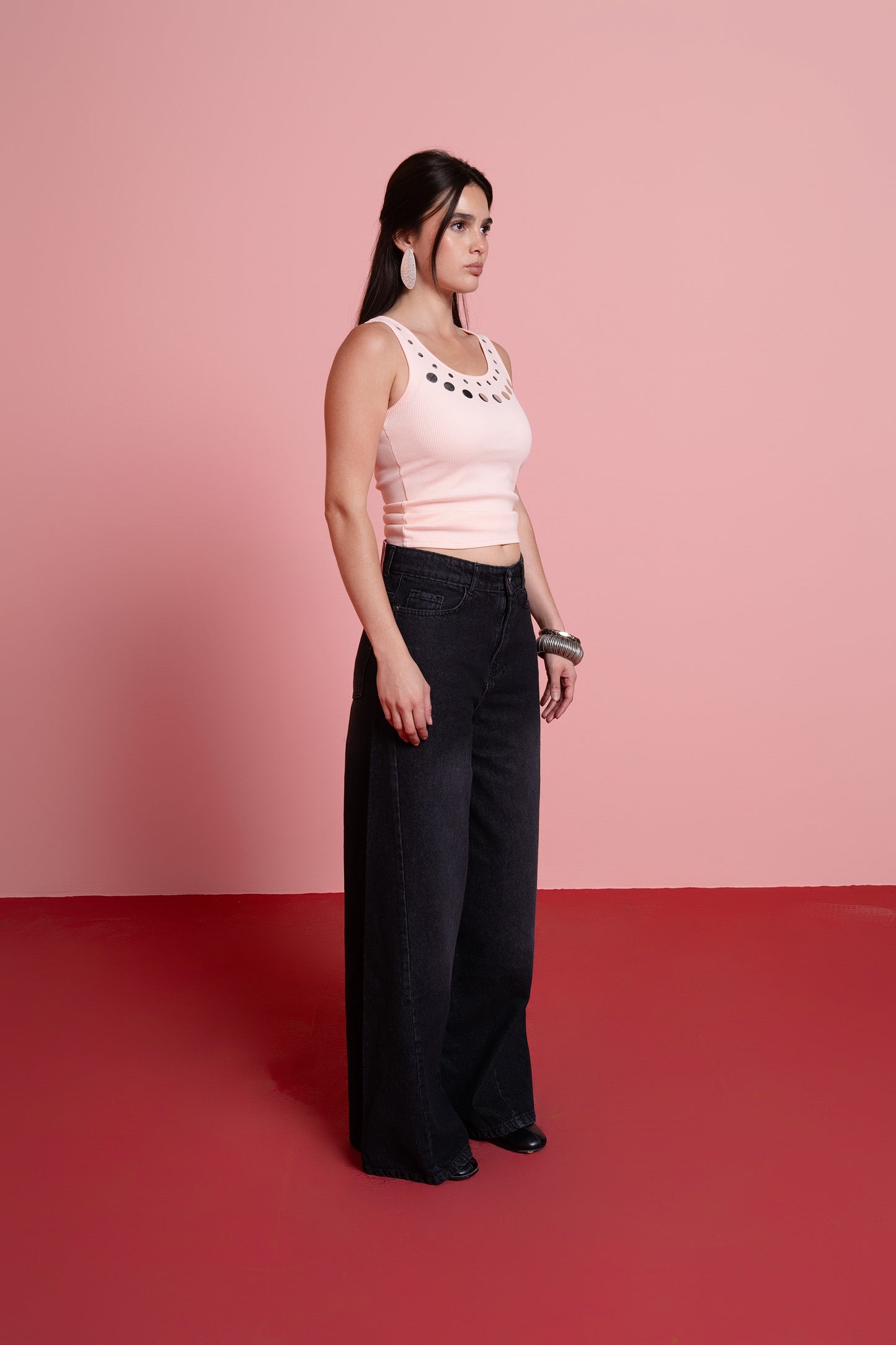 HEAT JEANS - Basic Black