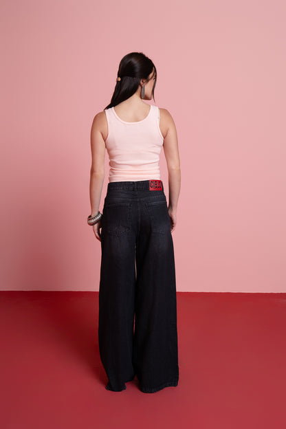 HEAT JEANS - Basic Black