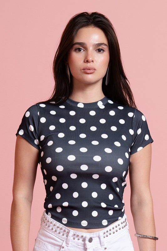 Polka dots Top - Oreo Melt