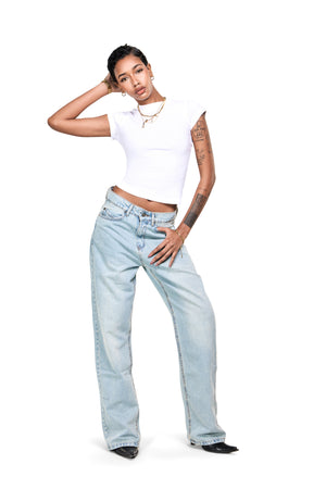 101 Jeans- Pale Blue