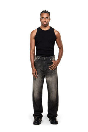 101 Jeans- Dirty Black