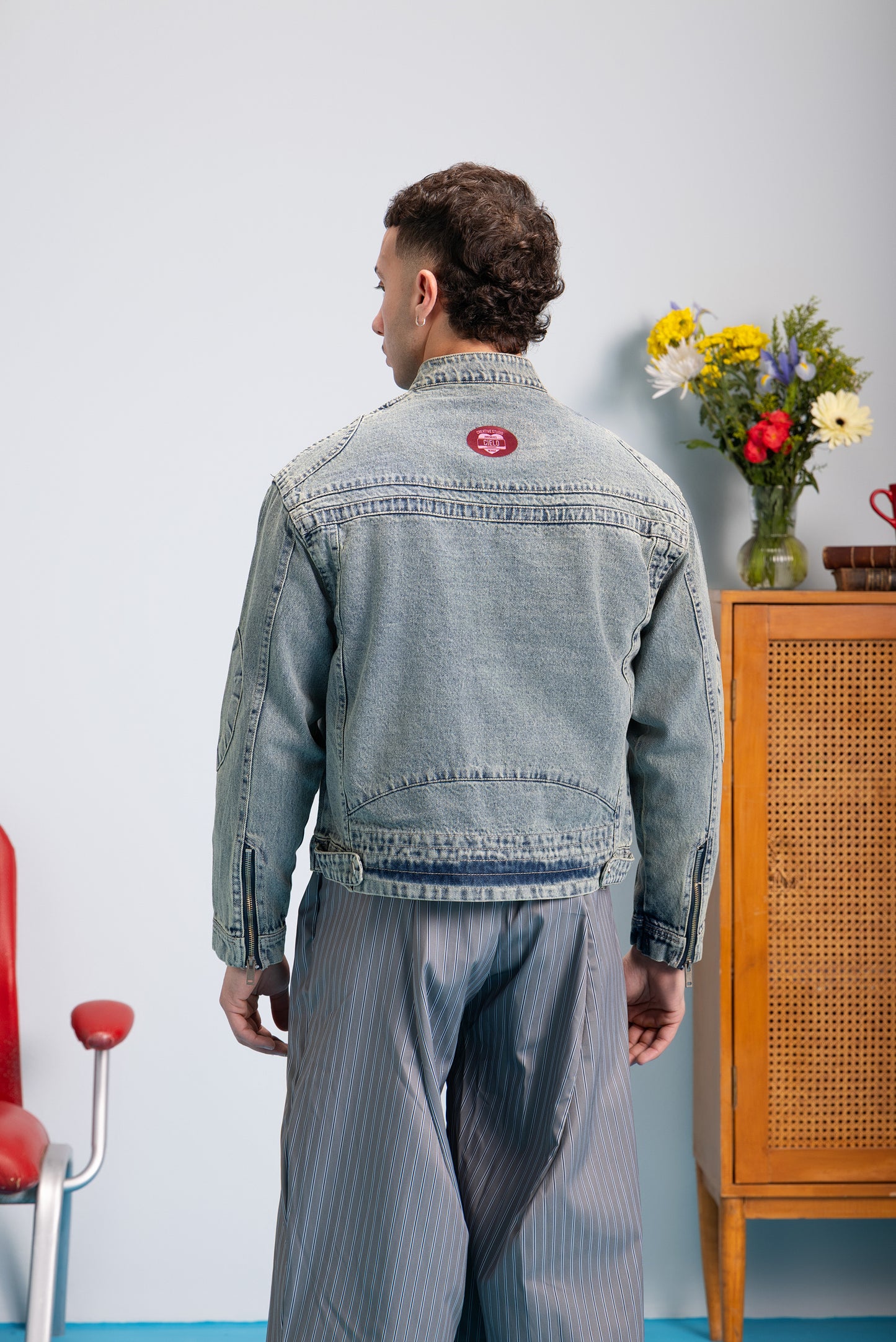 Moto Jacket - Sage Wash