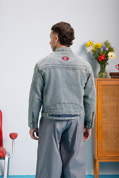 Moto Jacket - Sage Wash