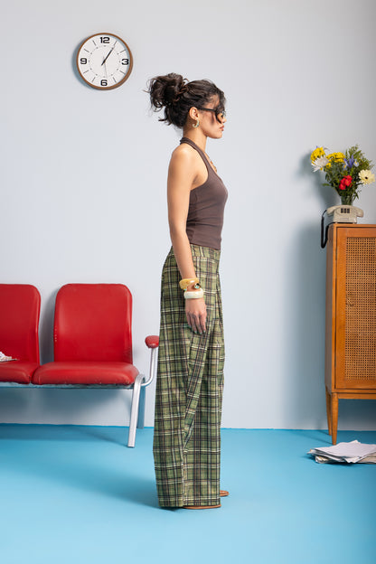 Kairo Pleated - Moss