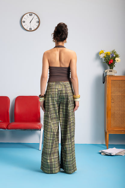 Kairo Pleated - Moss