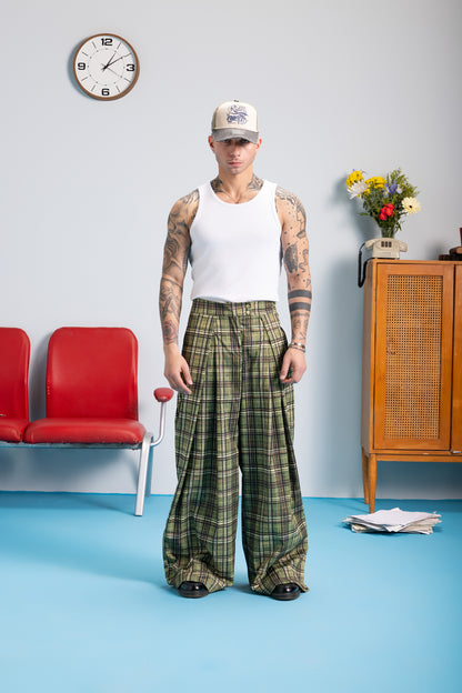 Kairo Pleated - Moss