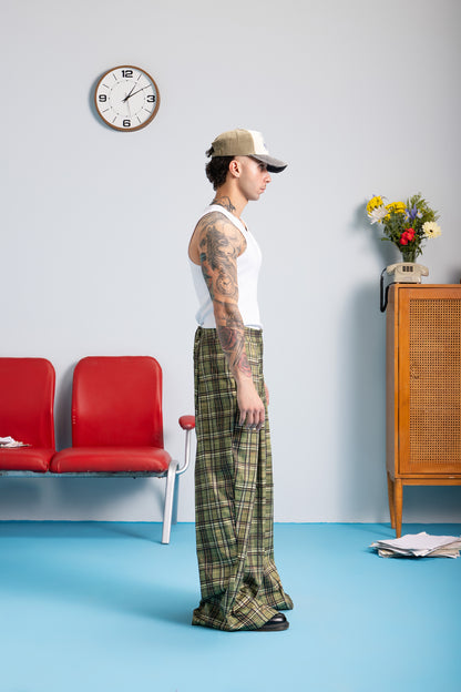 Kairo Pleated - Moss