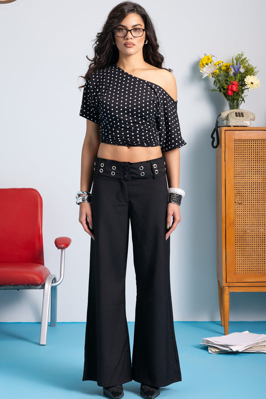 Belt in Trousers- Black