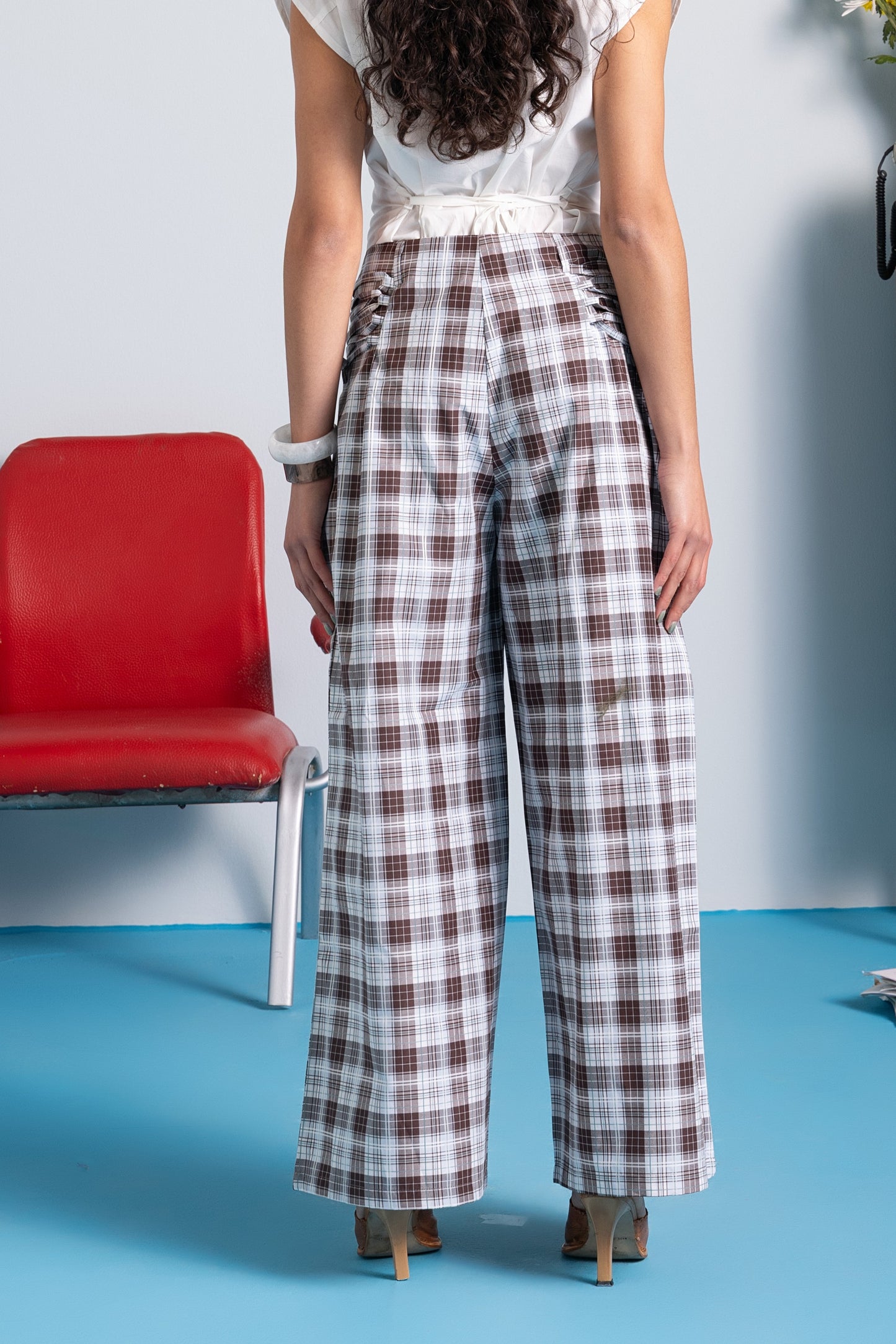 knot Trouser - Oxford Check