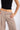Striped Cinch Trouser- Camel