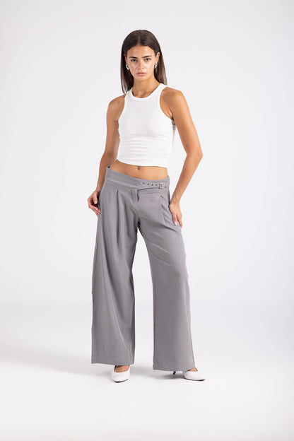 Cinch Trouser - Light Grey