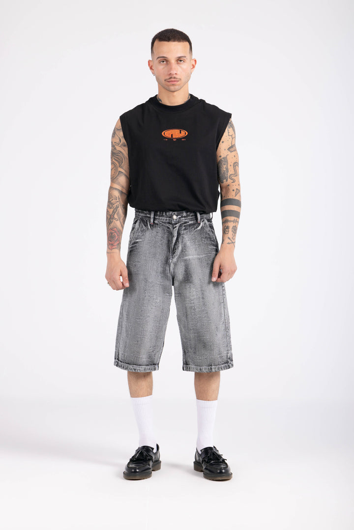 Distressed Jort - Iron