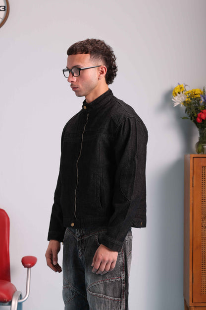 Moto Jacket - Ash Black