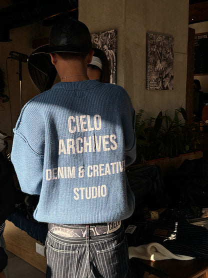 Knit Pullover - Blue