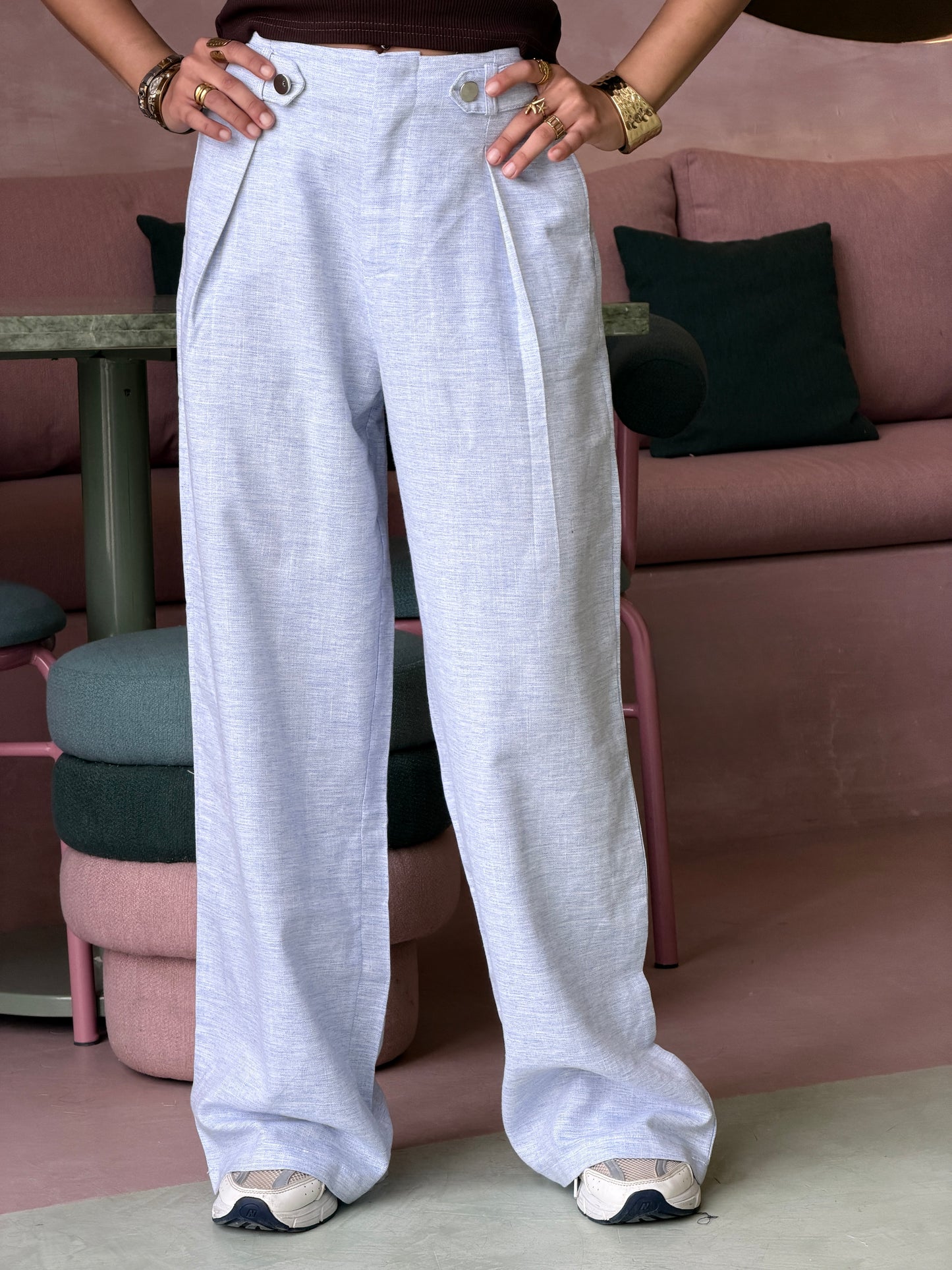 Light Weight Trouser - Cloud