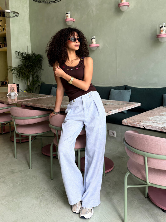 Light Weight Trouser - Cloud