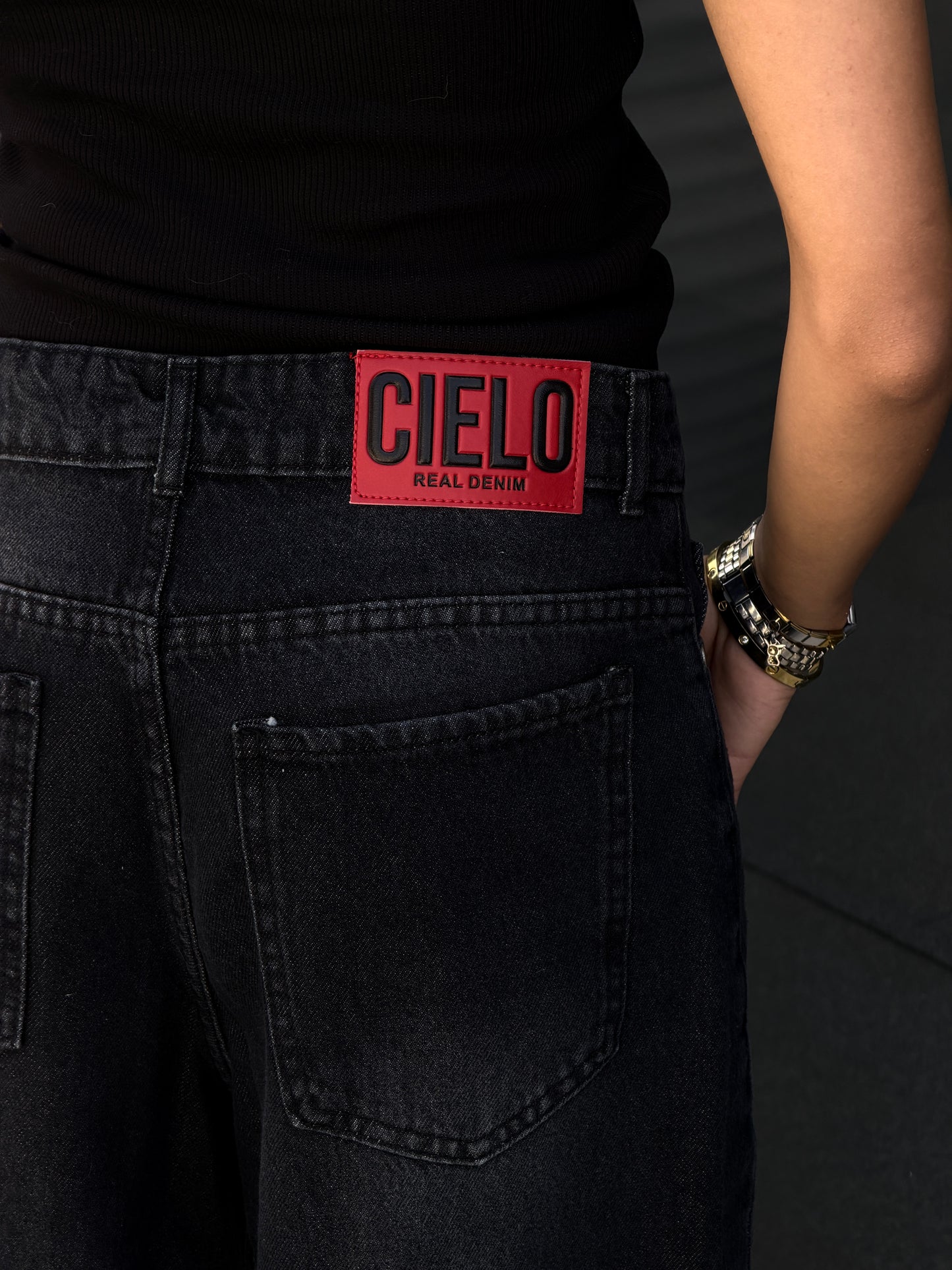 HEAT JEANS - Basic Black