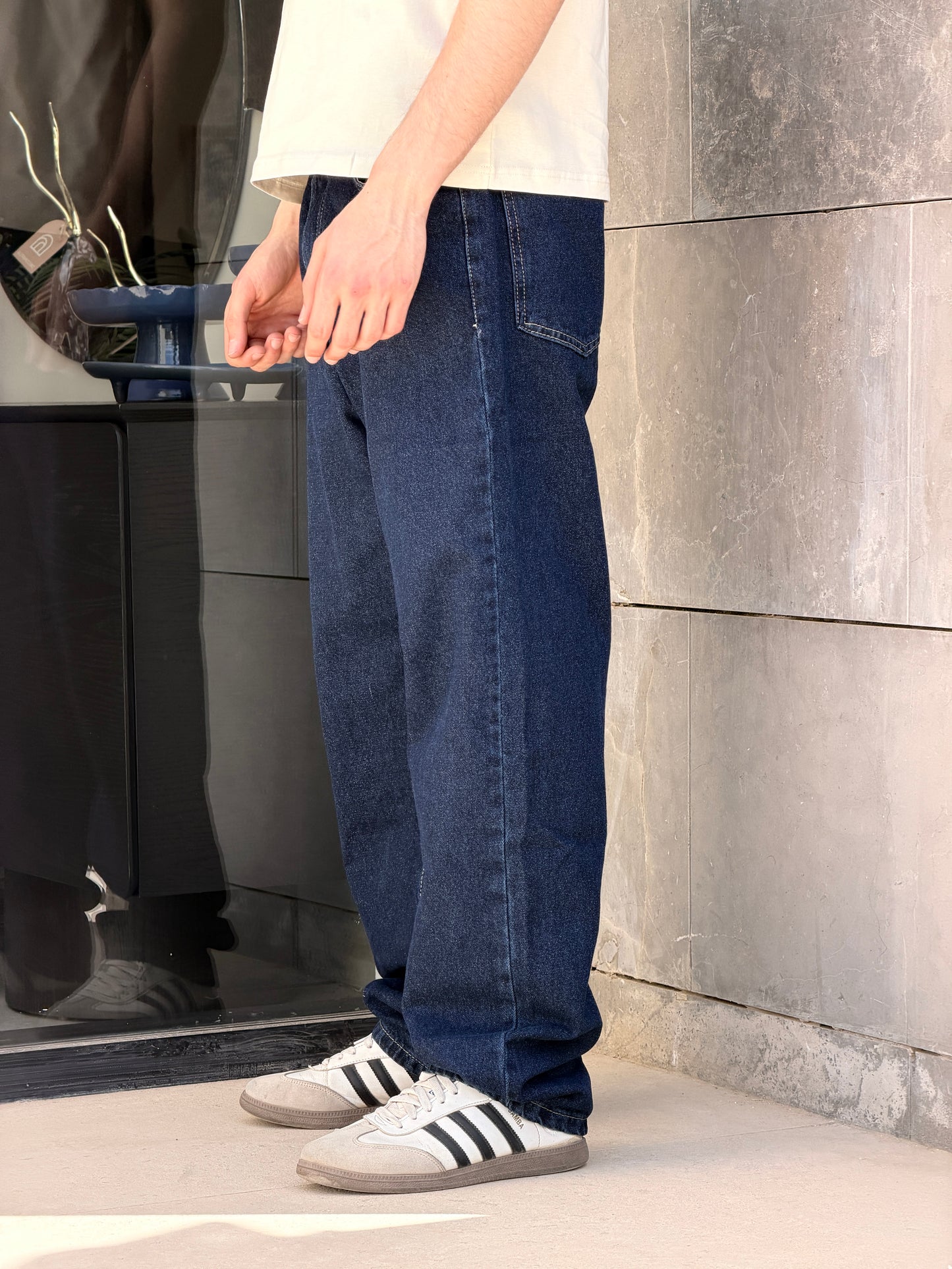 Men's Slim Straight Denim-Raw