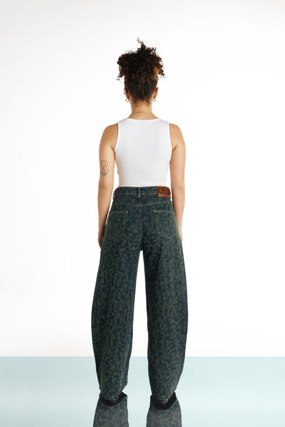 HEAT JEANS - CIELO GREEN