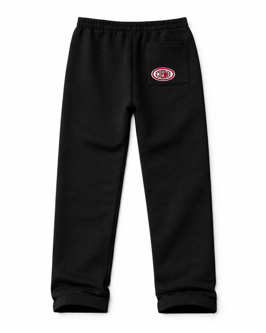 Tailored Sweatpants - Black