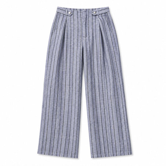 Light Weight Trouser - Grey Strips