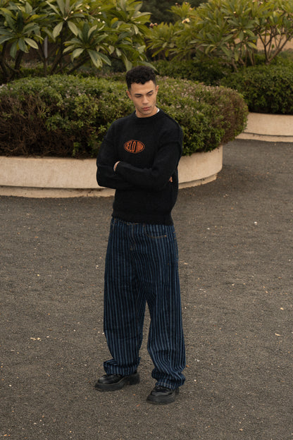 Knit Pullover - Black