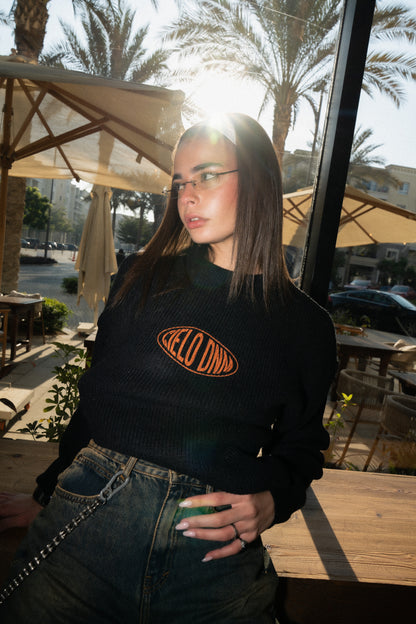 Knit Pullover - Black