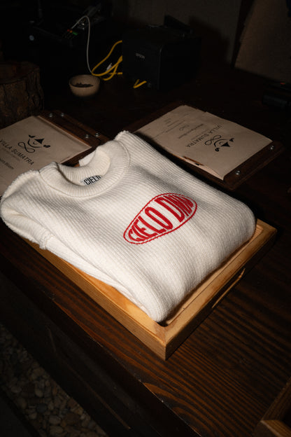 Knit Pullover - White