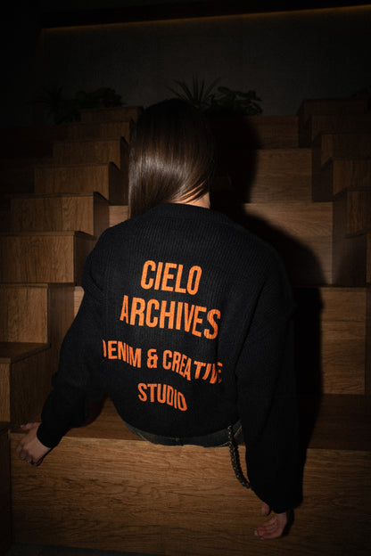 Knit Pullover - Black