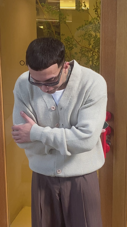 Knitted Cardigan - Cream