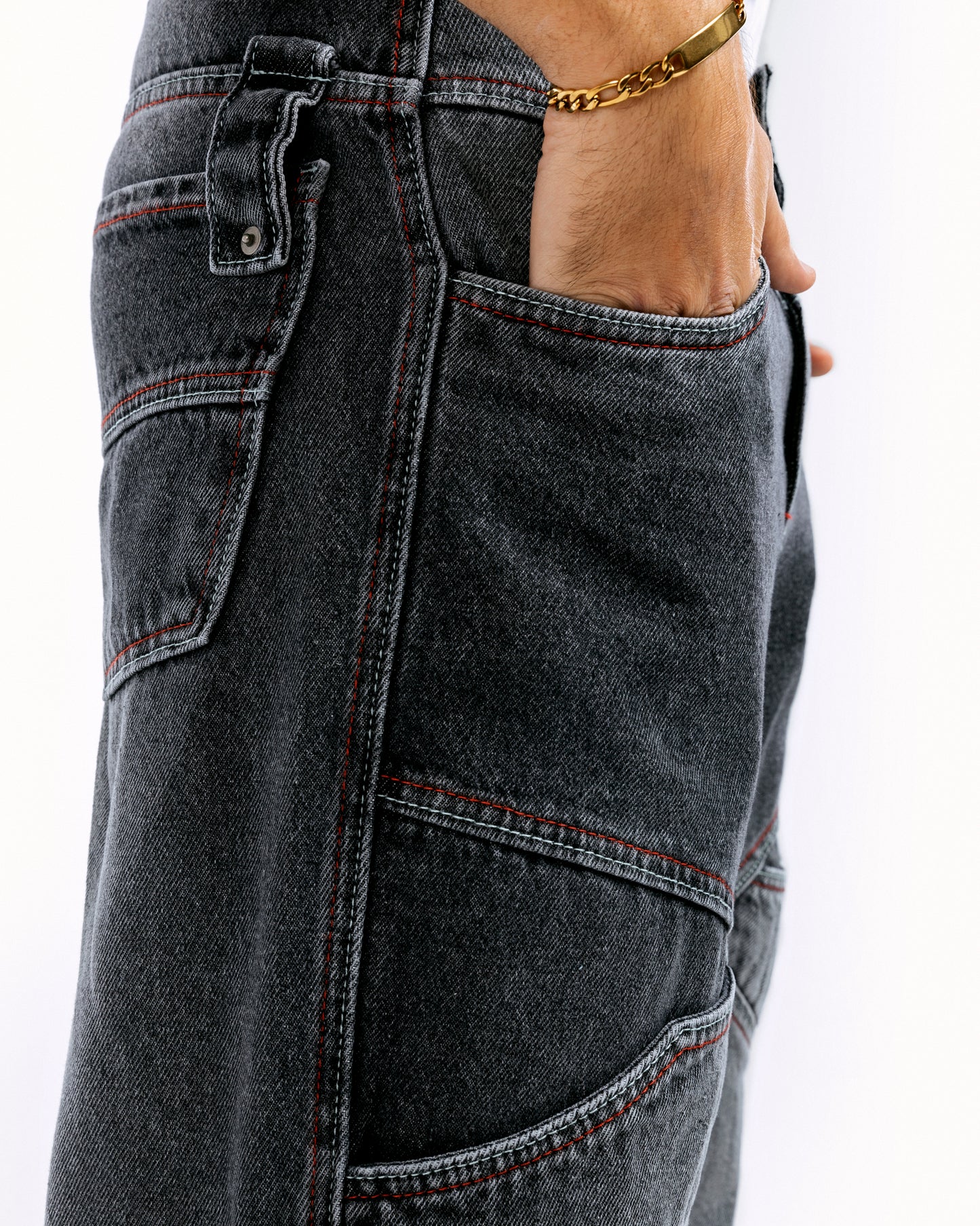 MAIN CHARACTER JEANS - GREY