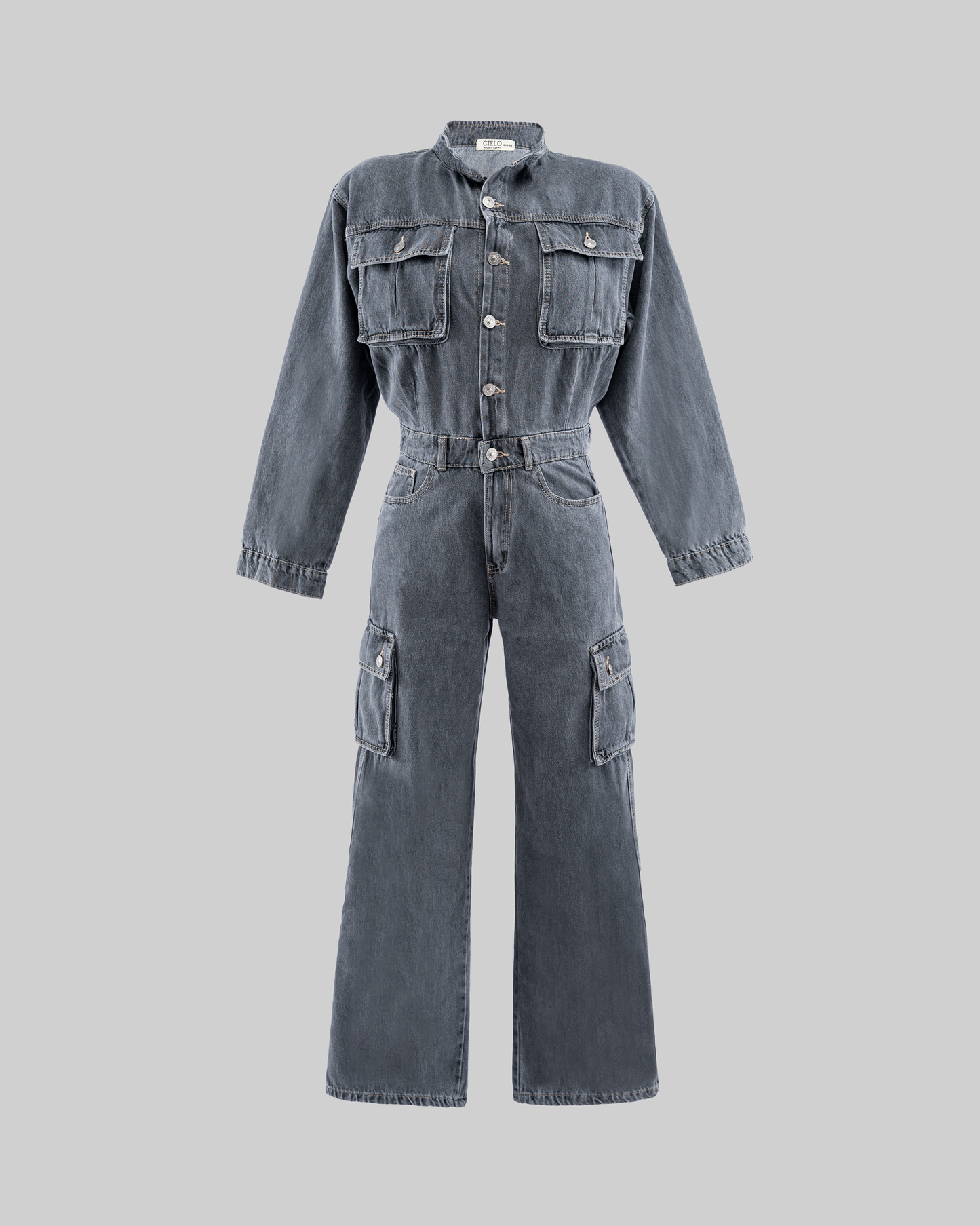 Denim Baggy Jumpsuit